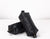 Rec pencil case - Black handweaved leather - milloobags