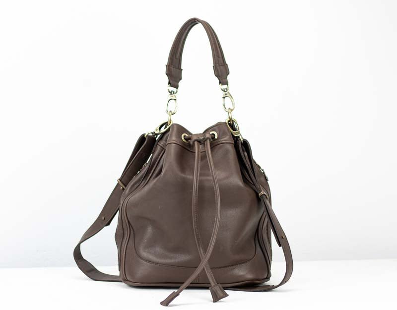 Danae bag - Terra brown leather - milloobags