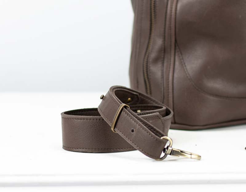 Danae bag - Terra brown leather - milloobags
