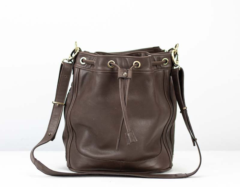 Danae bag - Terra brown leather - milloobags