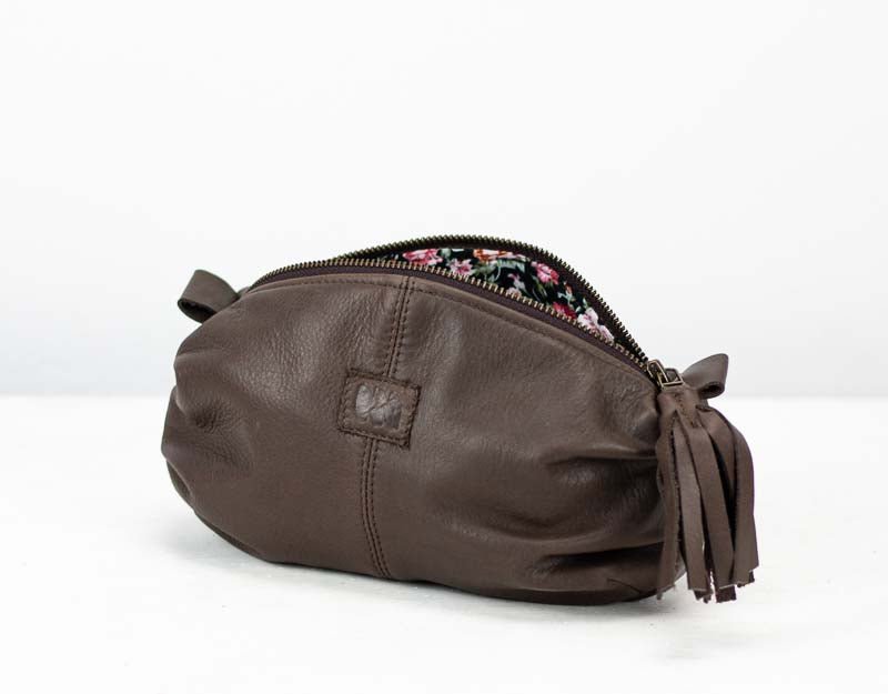 Ariadne case - Terra brown leather - milloobags