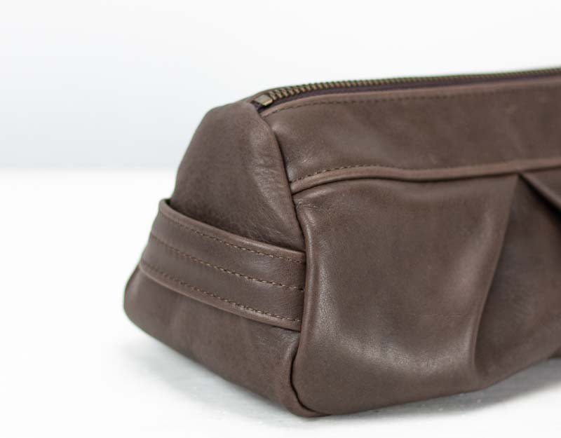 Estia case - Terra brown leather - milloobags