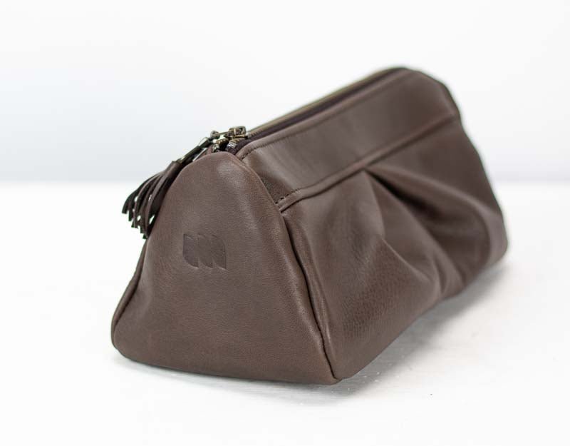 Estia case - Terra brown leather - milloobags