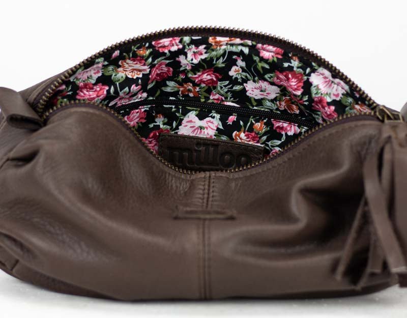 Ariadne case - Terra brown leather - milloobags