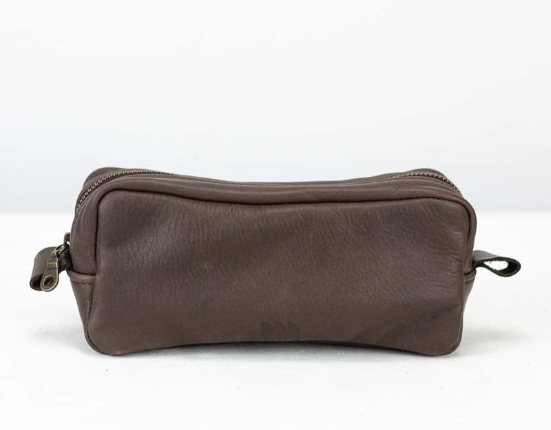 Brick case - Terra brown leather - milloobags