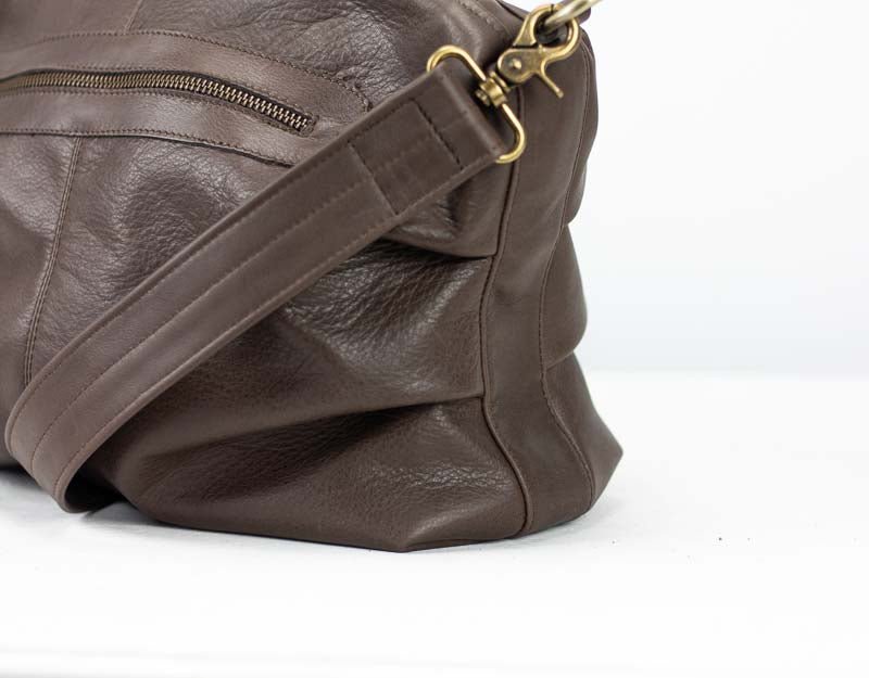 Ariadne purse - Terra brown leather - milloobags