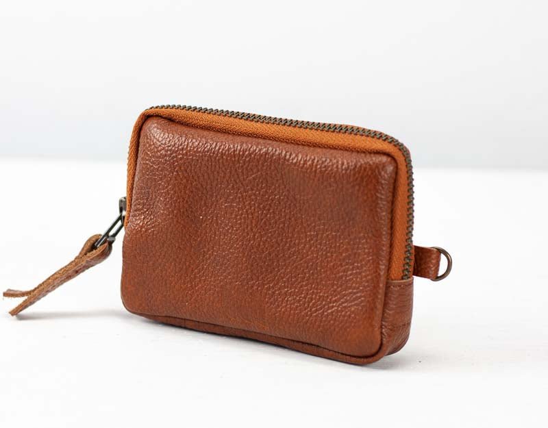 Myrto wallet - Brown leather - milloobags
