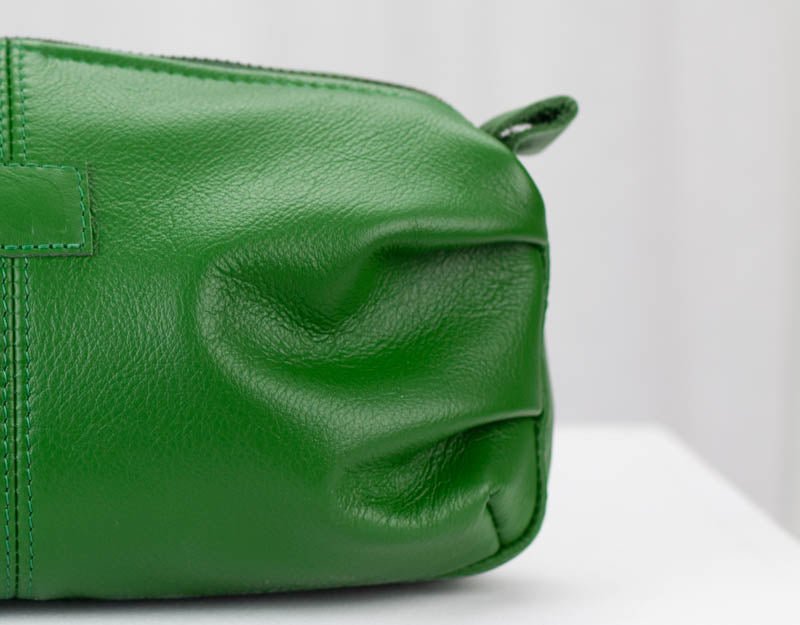 Ariadne case - Grass green leather - milloobags