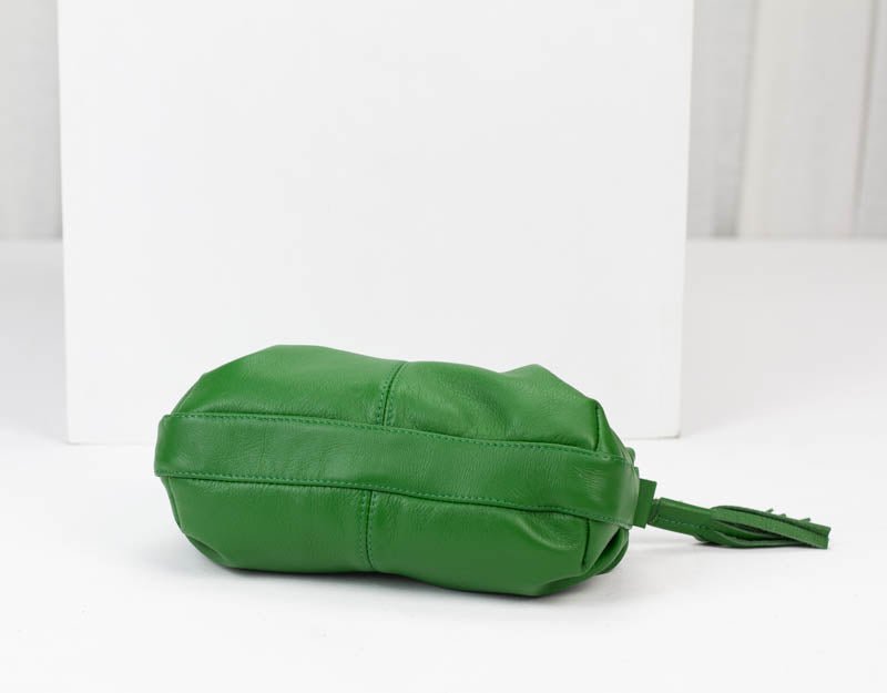 Ariadne case - Grass green leather - milloobags