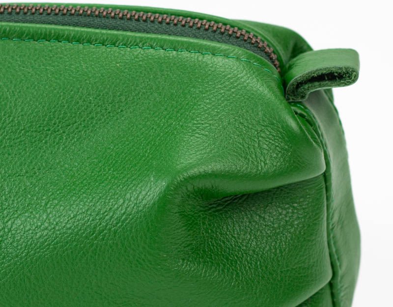 Ariadne case - Grass green leather - milloobags