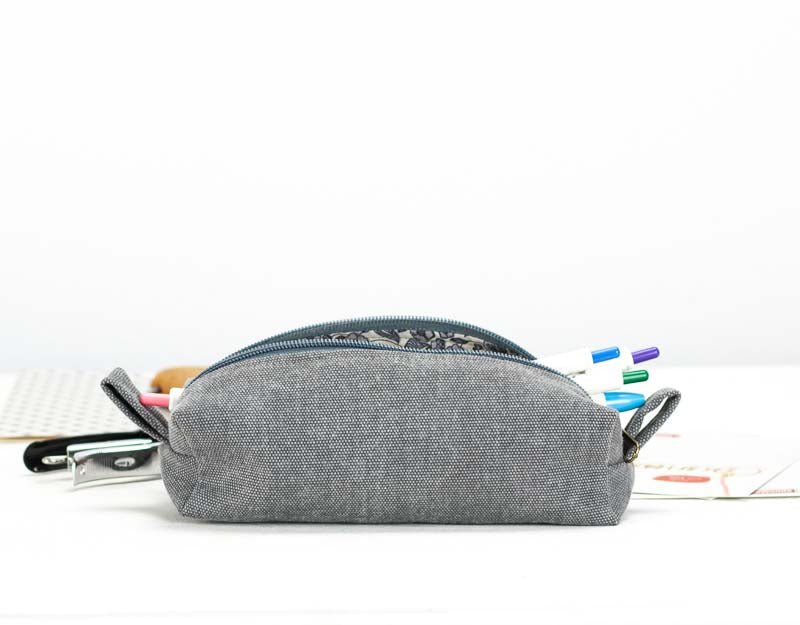 REC case - Grey canvas - milloobags