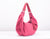 Kallia mini bag - Pink canvas and leather - milloobags
