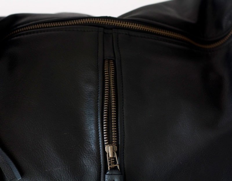 Kallia crossbody bag - Black leather - milloobags