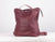 Minos backpack - Burgundy leather - milloobags