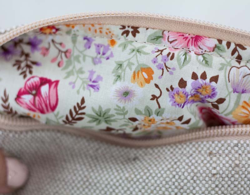 REC case - Offwhite canvas - milloobags