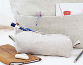 REC case - Offwhite canvas - milloobags