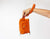 Thalia wallet - Orange leather - milloobags