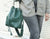 Danae bag - Petrol green pebbled leather - milloobags