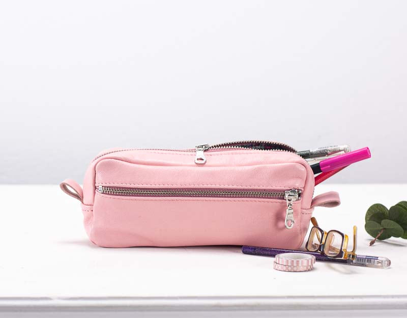 Brick case - Baby pink leather