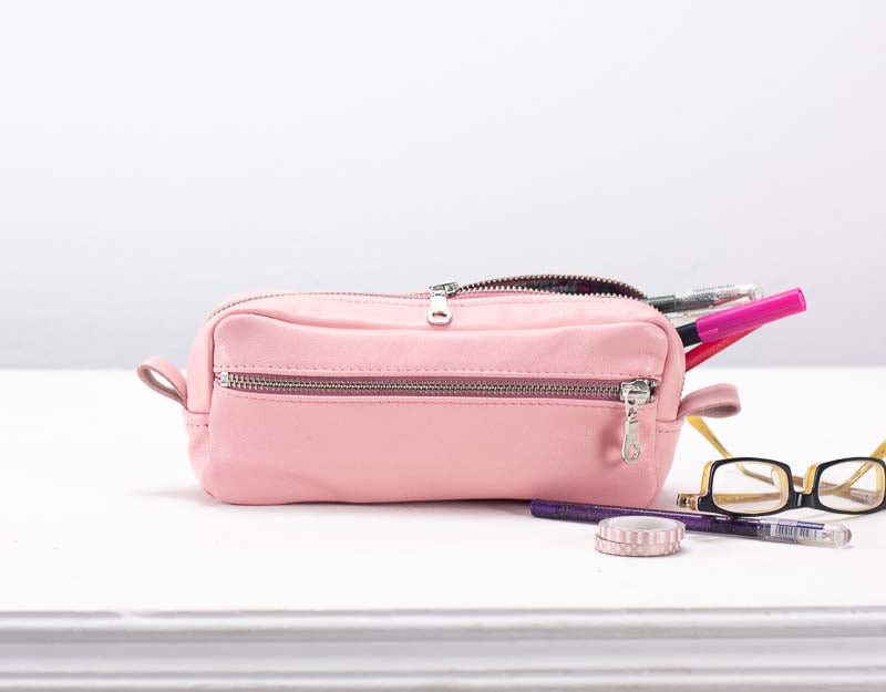 Brick case - Baby pink leather