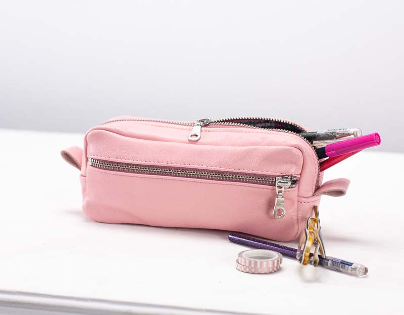 Brick case - Baby pink leather