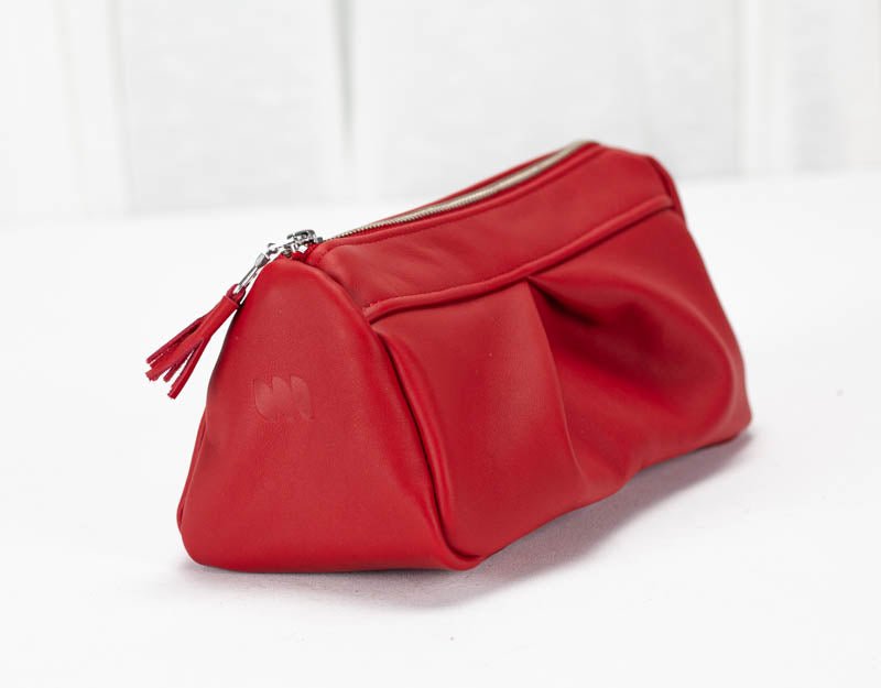 Estia case - Red leather - milloobags