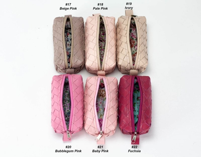 REC Mini case - Hand woven sheepskin in multiple colors - milloobags