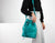 Danae bag - Turquoise leather - milloobags