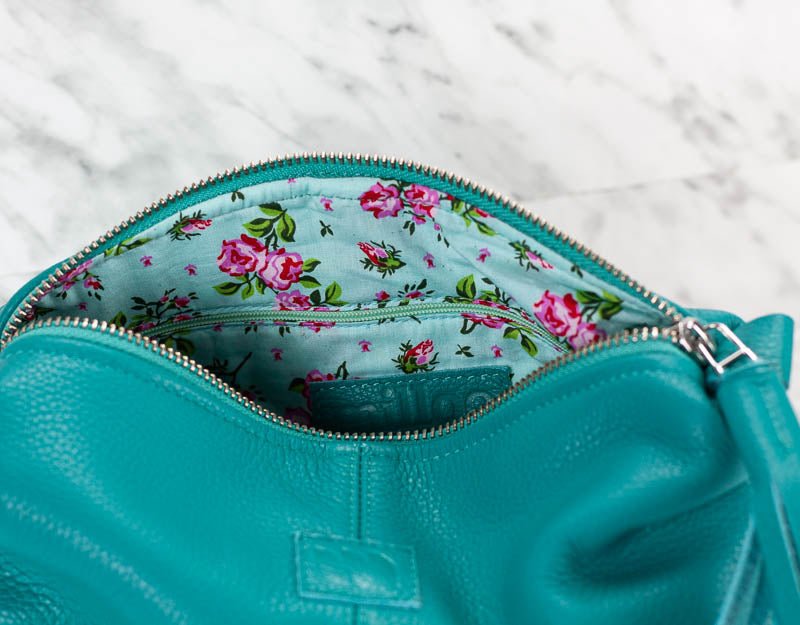 Ariadne case - Turquoise leather - milloobags