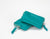 Myrto wallet - Turquoise leather - milloobags
